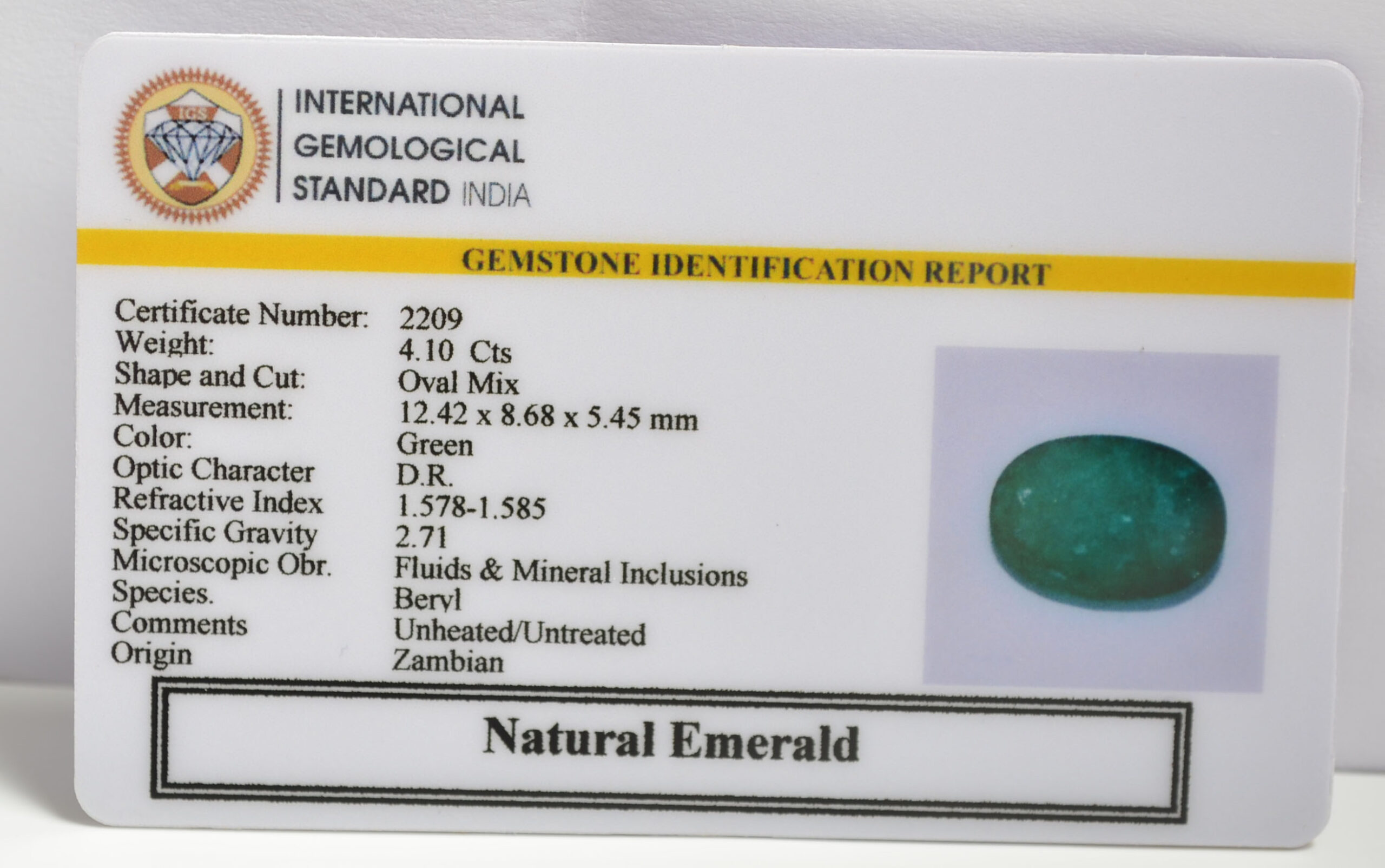 EMRG20459 1 1 scaled EMERALD 4.1 Ct.