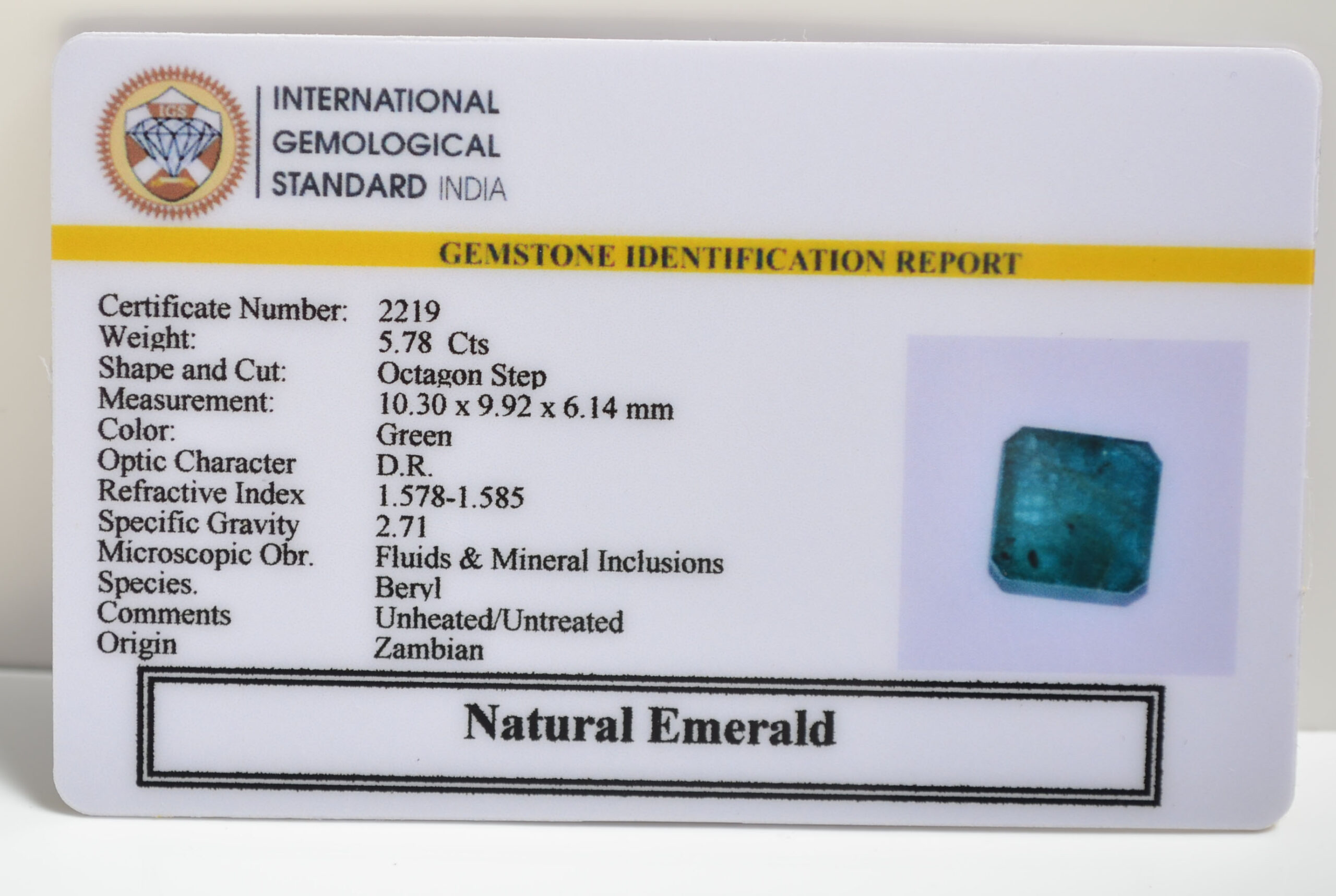 EMRG20466 1 scaled EMERALD 5.78 Ct.