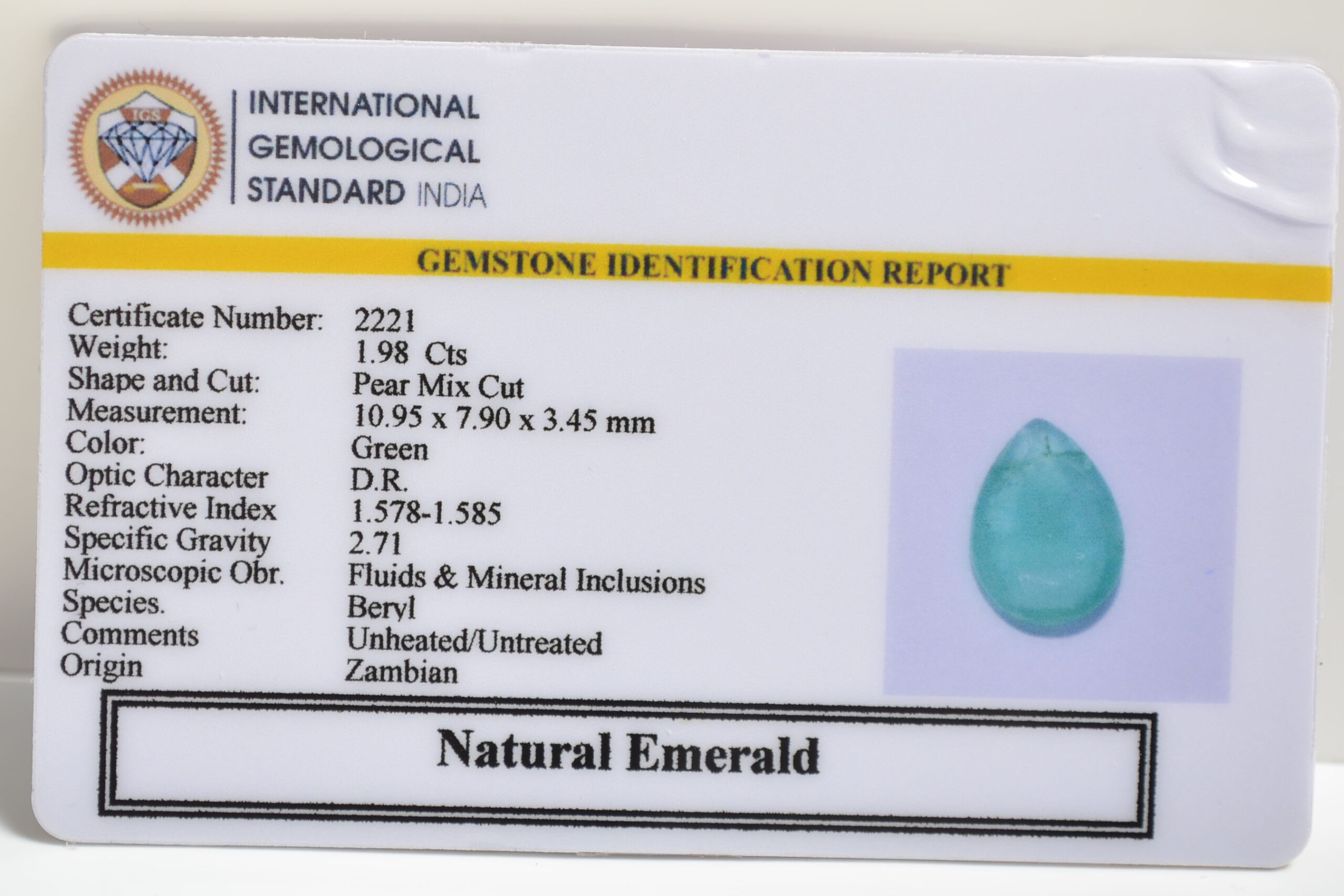 EMRG20467 1 scaled EMERALD 1.98 Ct.