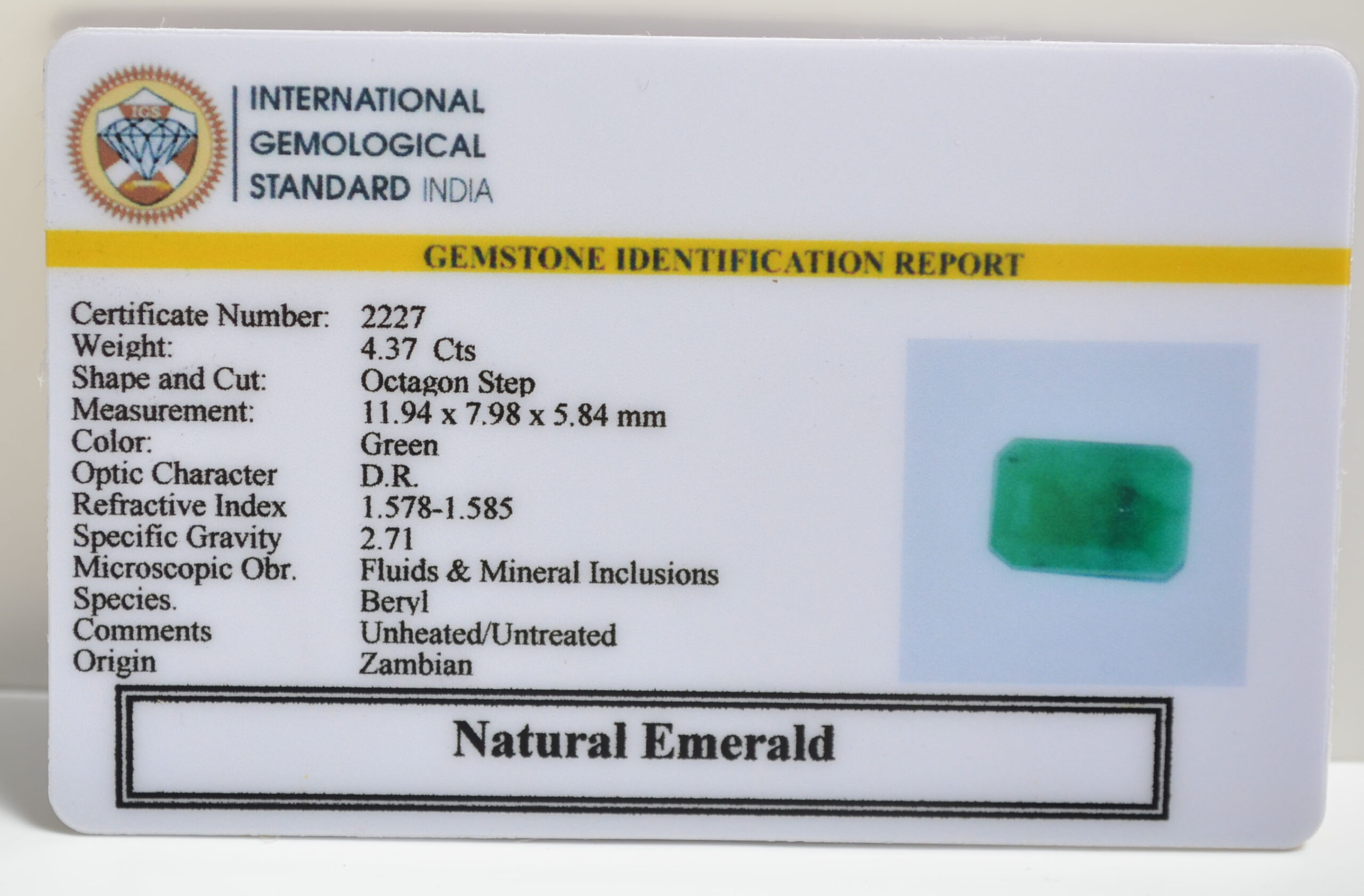 EMRG20471 1 scaled EMERALD 4.37 Ct.