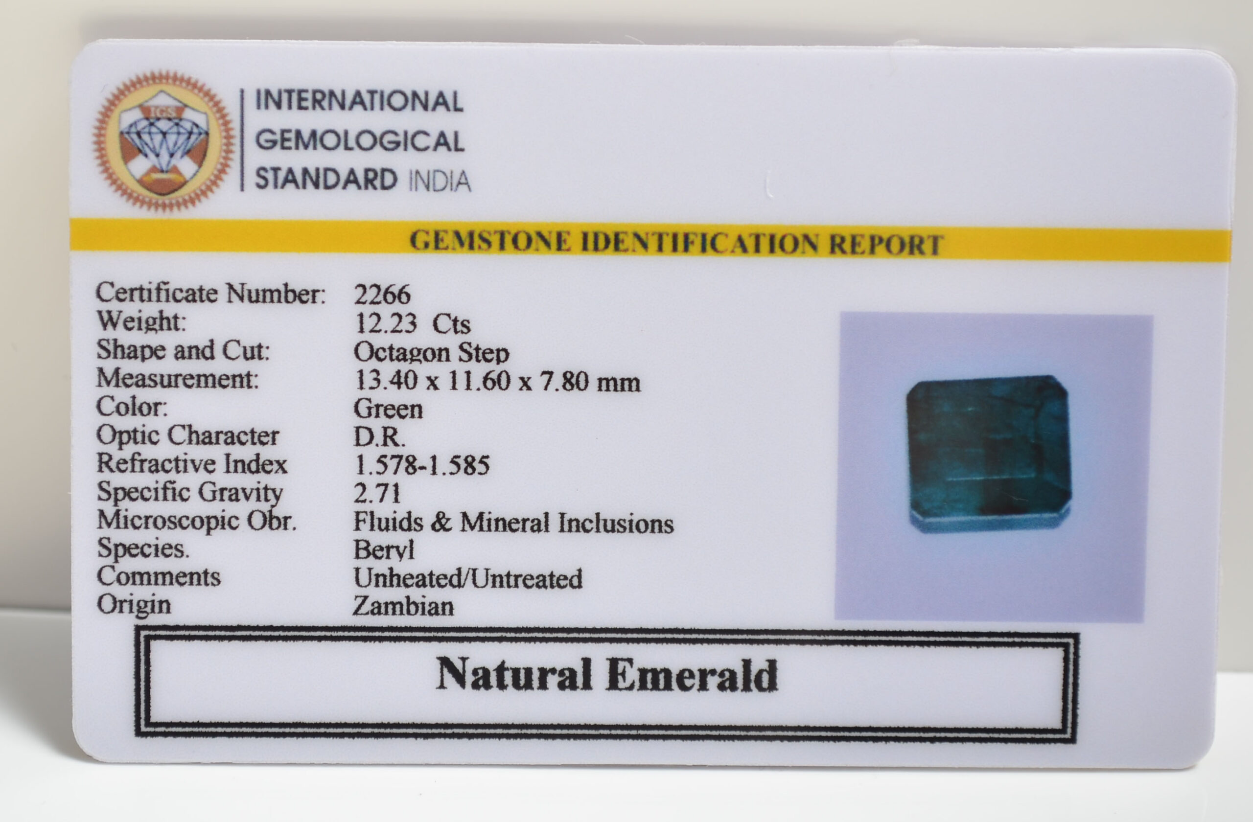 EMRG20485 1 Copy scaled EMERALD 12.23 Ct.