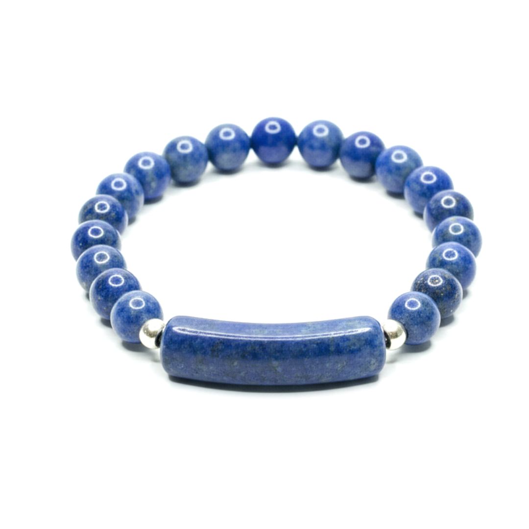 Lapis Lazuli Energy Curve Bracelet