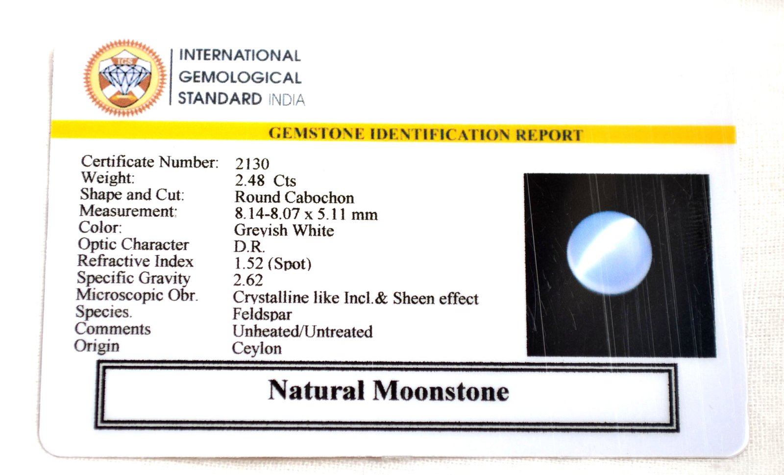 NMS1011 2 scaled MOONSTONE 2.48 Ct.