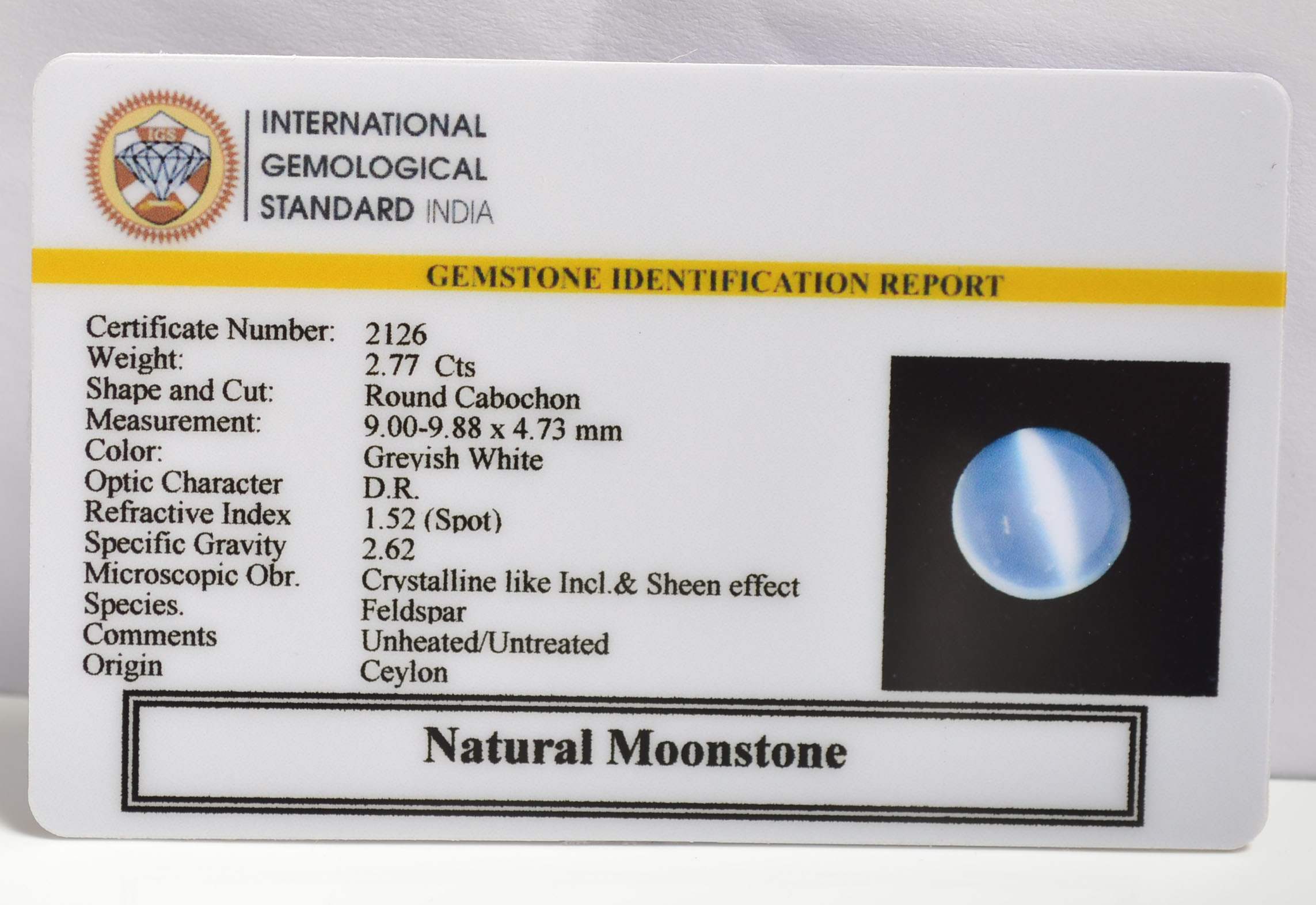 NMSG985 1 1 MOONSTONE 2.77 Ct.