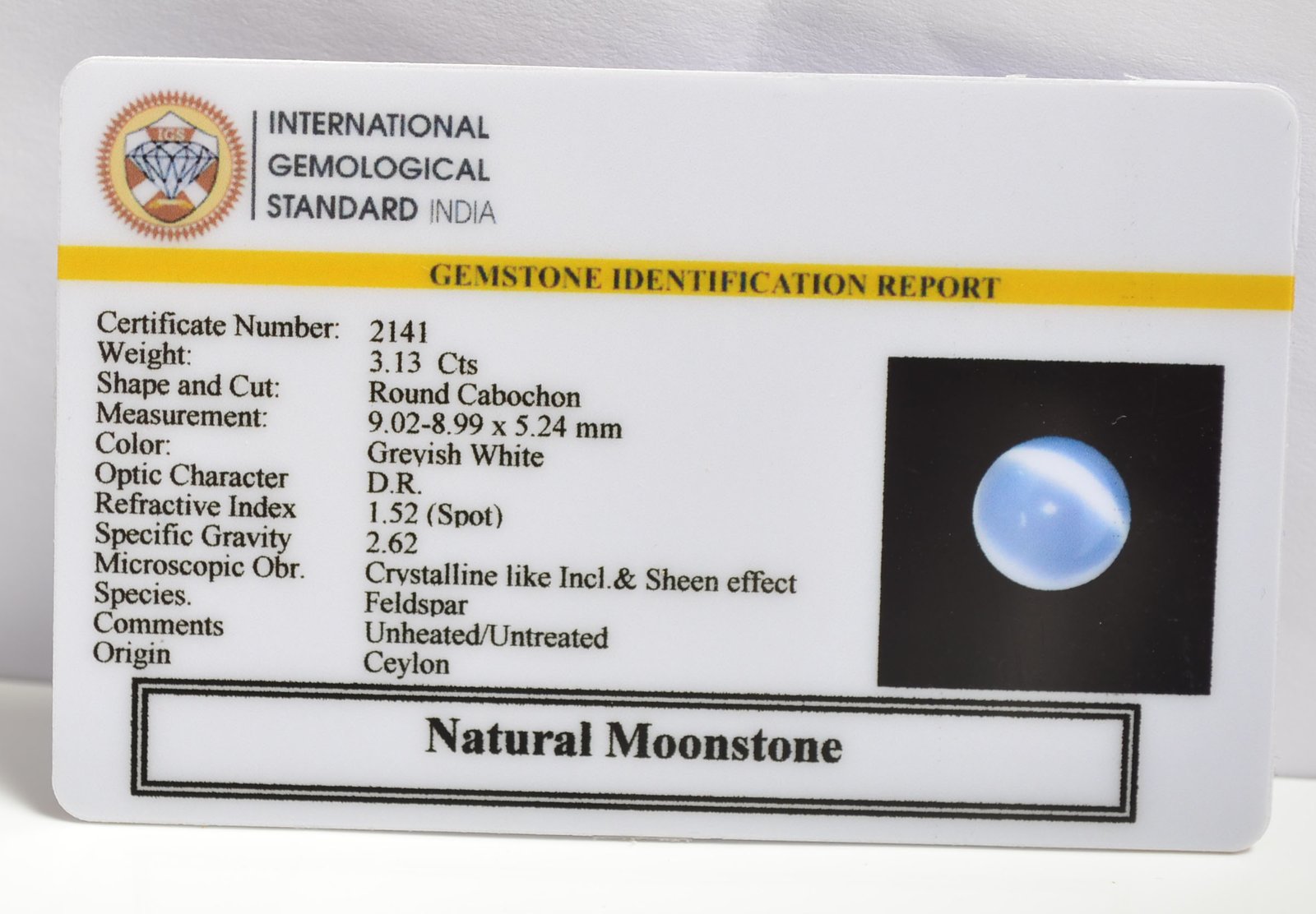 NMSG990 1 1 MOONSTONE 3.13 Ct.