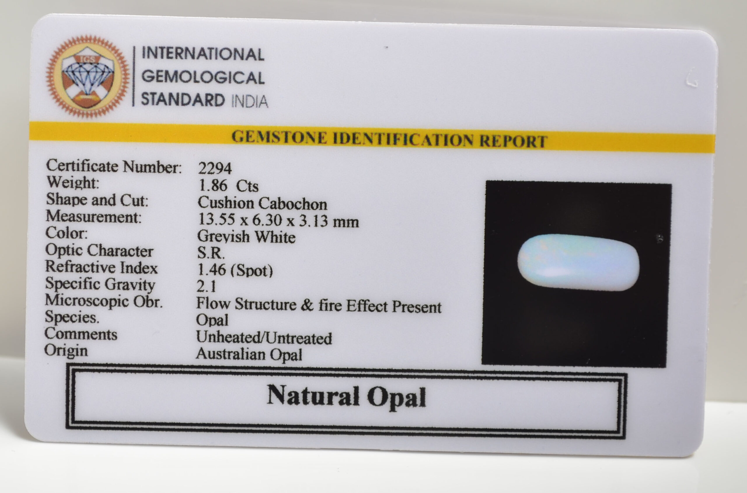 OPLG8810 1 scaled OPAL 1.86 Ct.