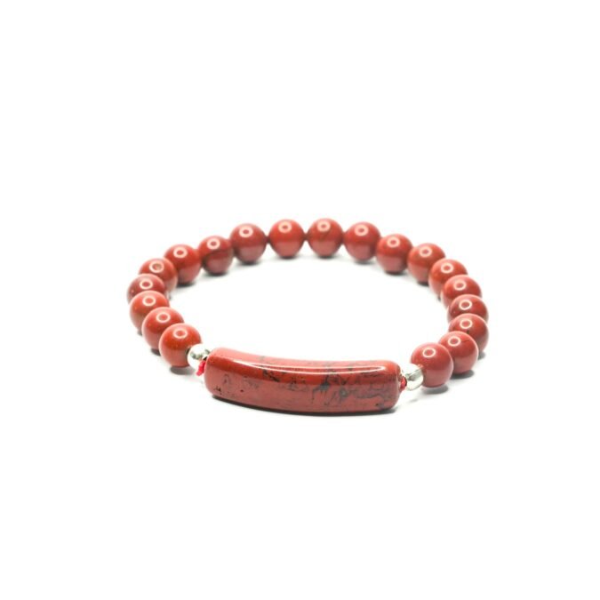 Red Jasper Energy curve bracelet Red Jasper Energy Curve Bracelet