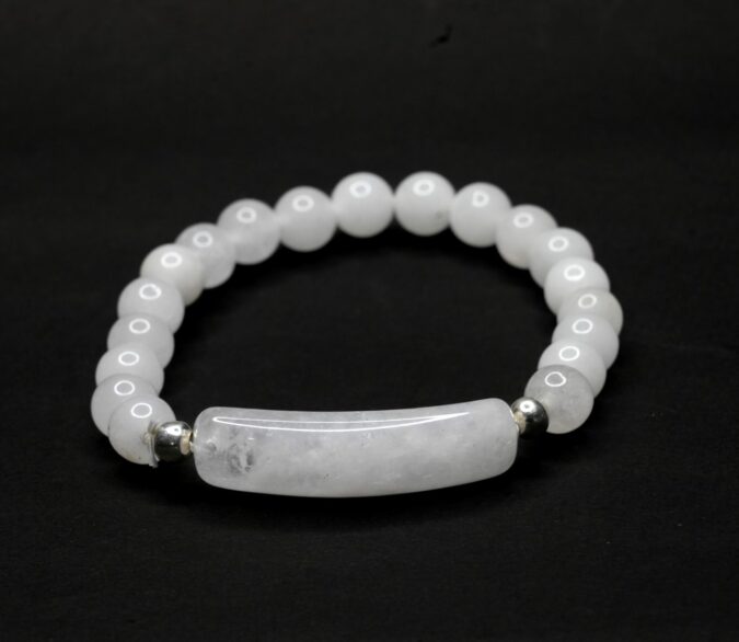 Selenite Energy Curve Bracelet 1 Selenite Energy curve bracelet 1 Selenite Energy Curve Bracelet