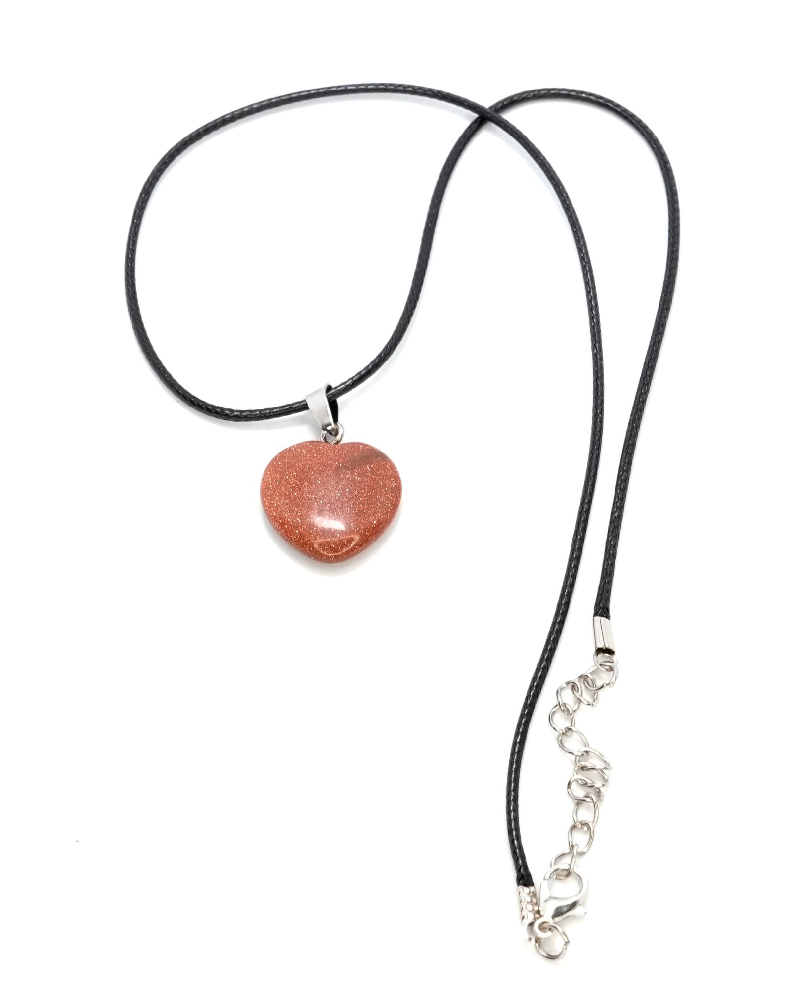Sunstone 1 scaled Sunstone Heart Pendant