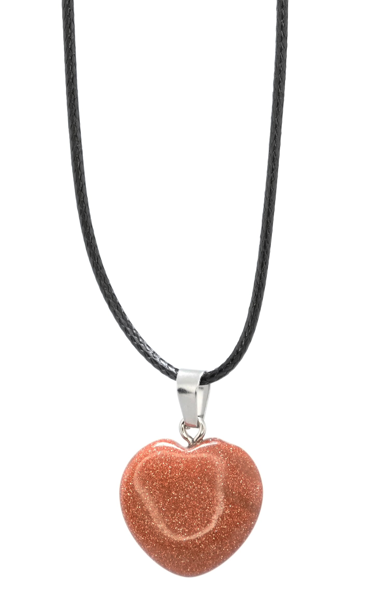 Sunstone 2 Sunstone Heart Pendant