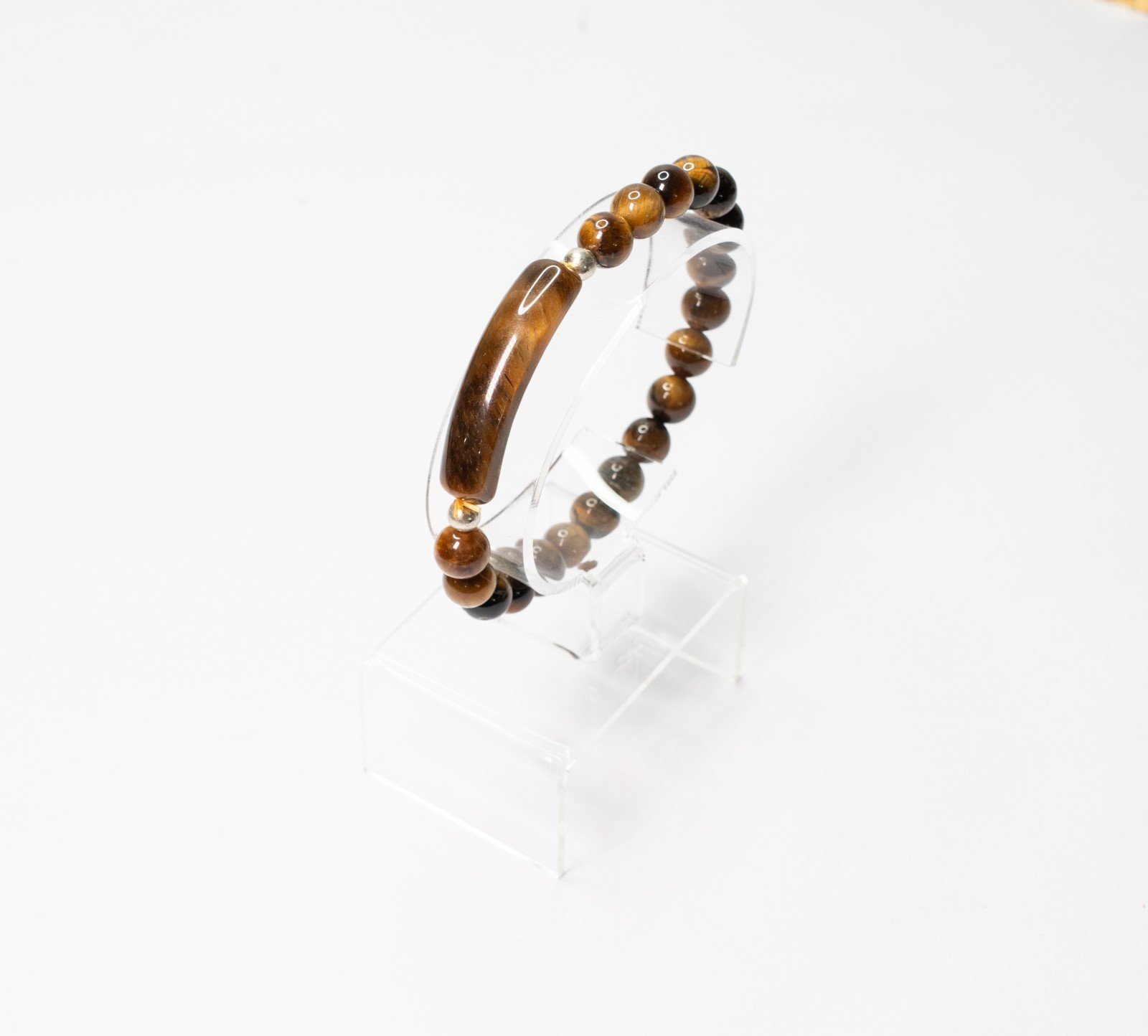Tiger eye energy curve bracelet Tiger's Eye Energy Curve Bracelet