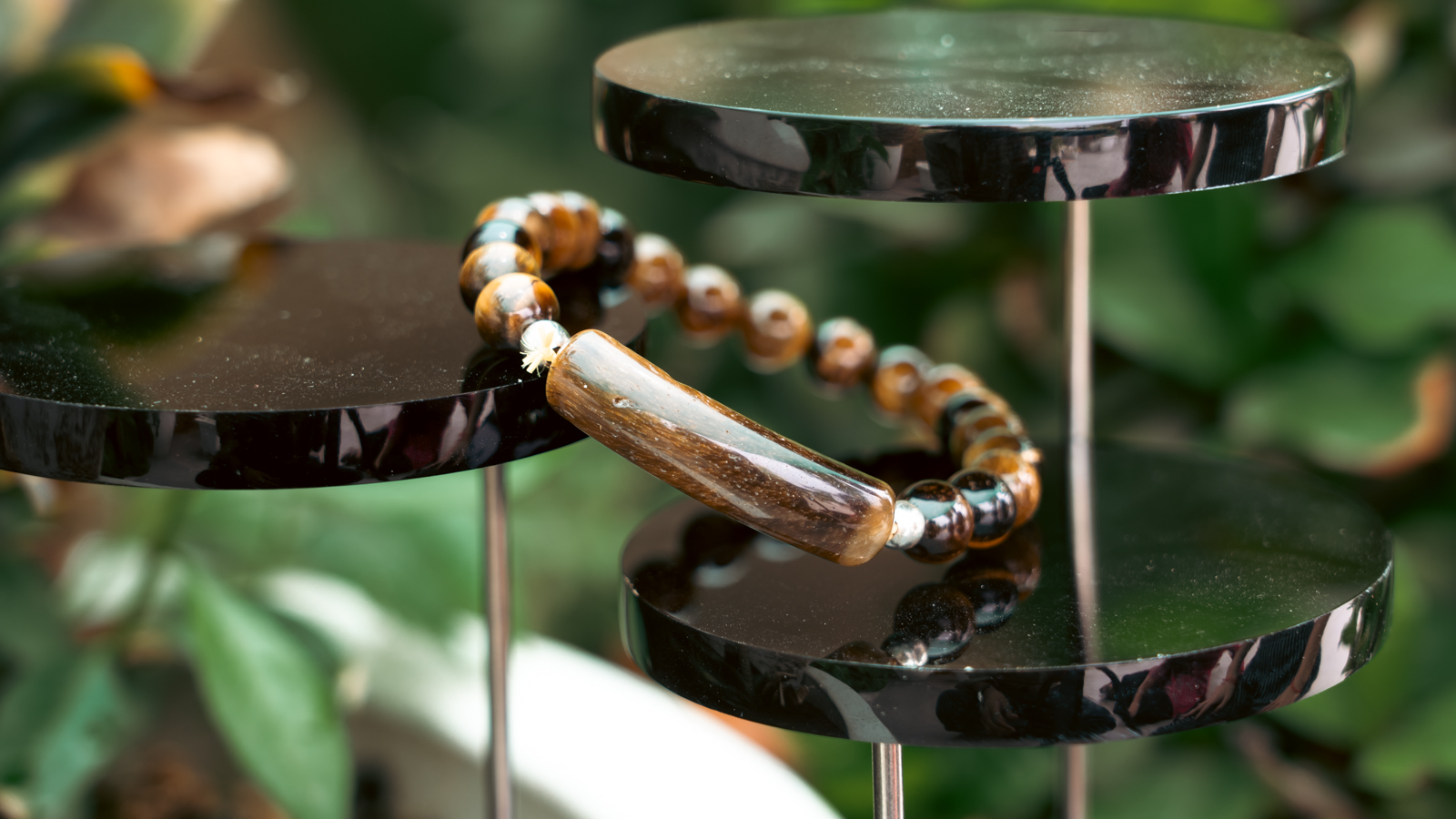 Tigers Eye Energy Curve Bracelet Tiger's Eye Energy Curve Bracelet