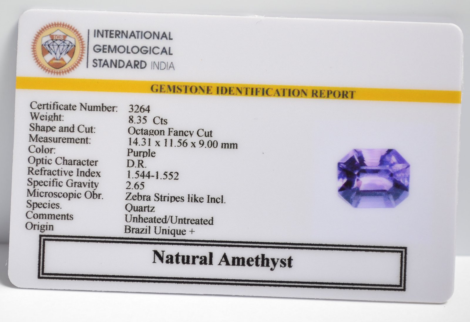 AMEG1131 2 1 AMETHYST 8.35 Ct.