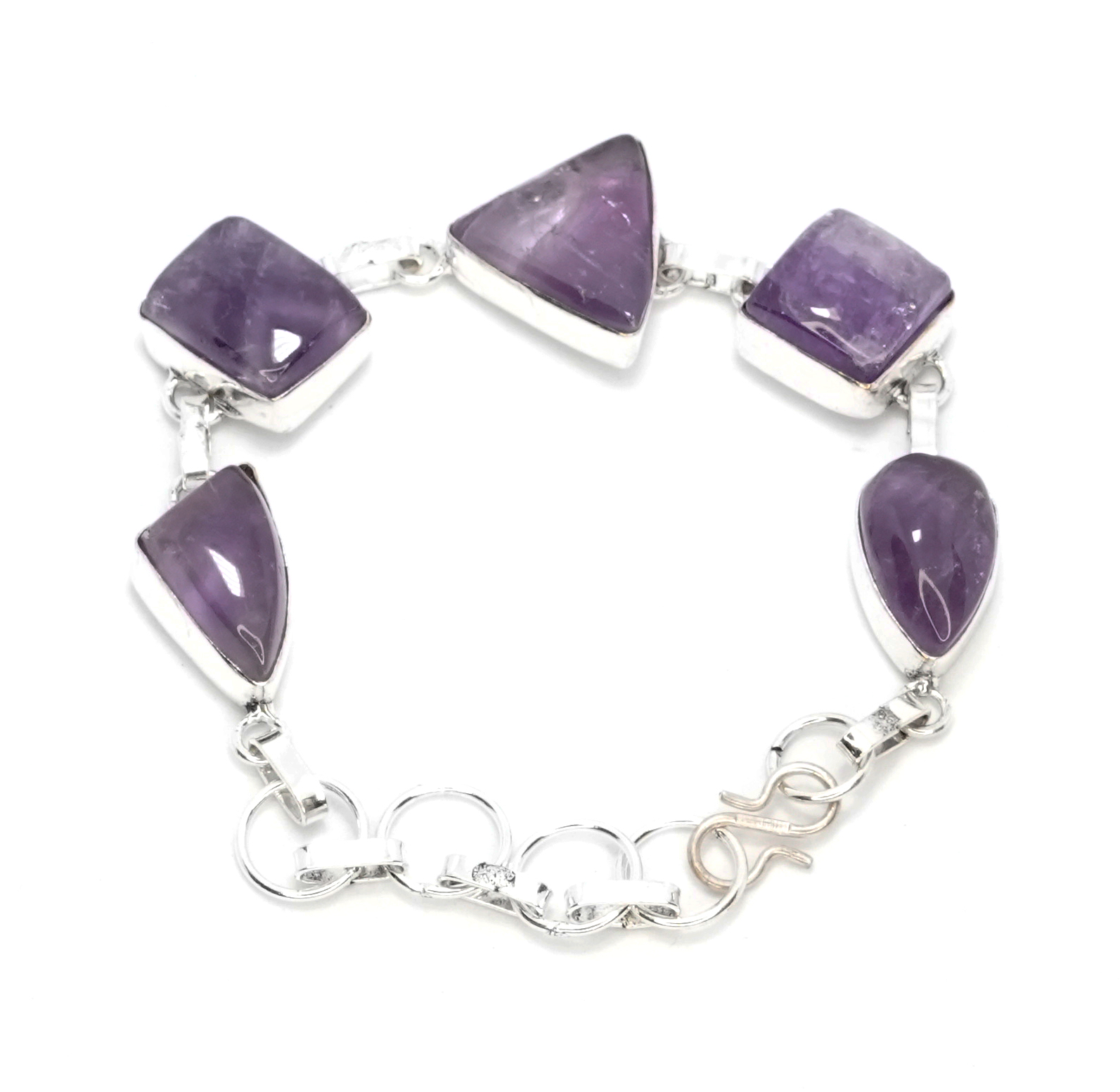 Amethyst String Bracelet 4 Amethyst Bracelet b 1 Amethyst String Bracelet