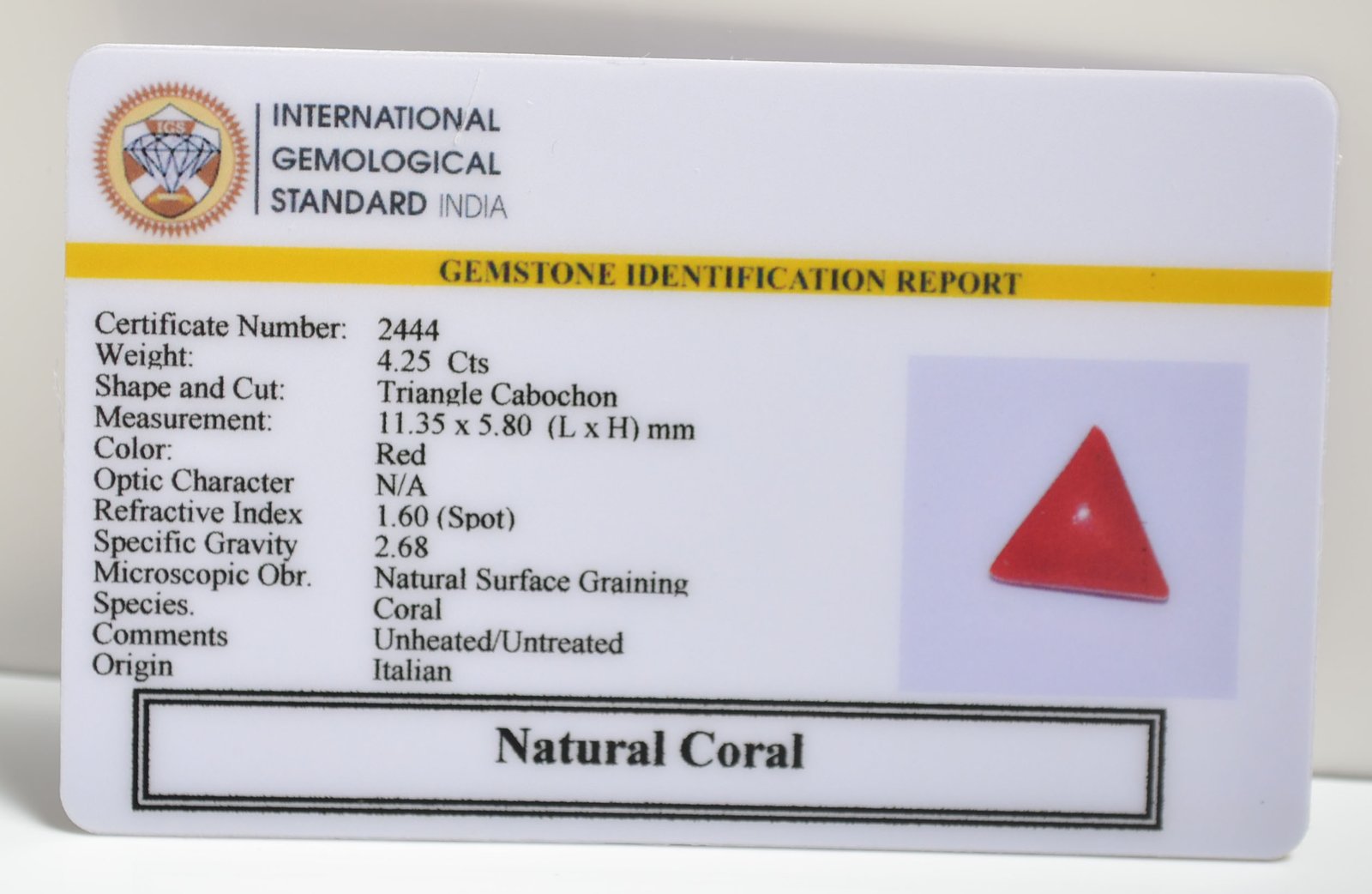 CRLG6086 1 1 CORAL 4.25 Ct.