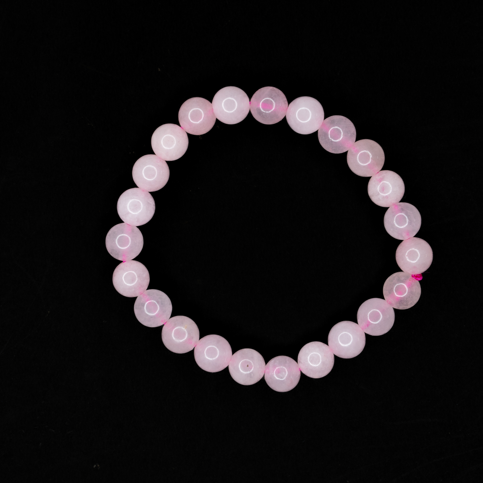 DSC06347 Rose Quartz Bracelet+Rose Quartz Angel