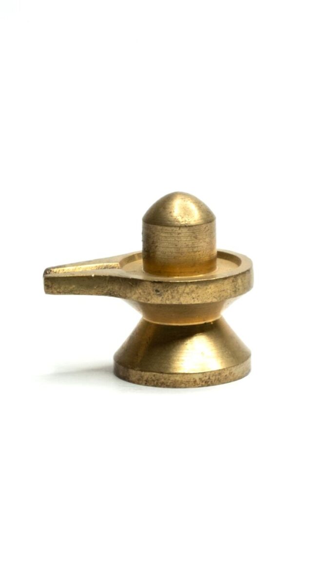 Natural Panchdhatu Shivling 1 Golden shivling 1 1 Natural Panchdhatu Shivling