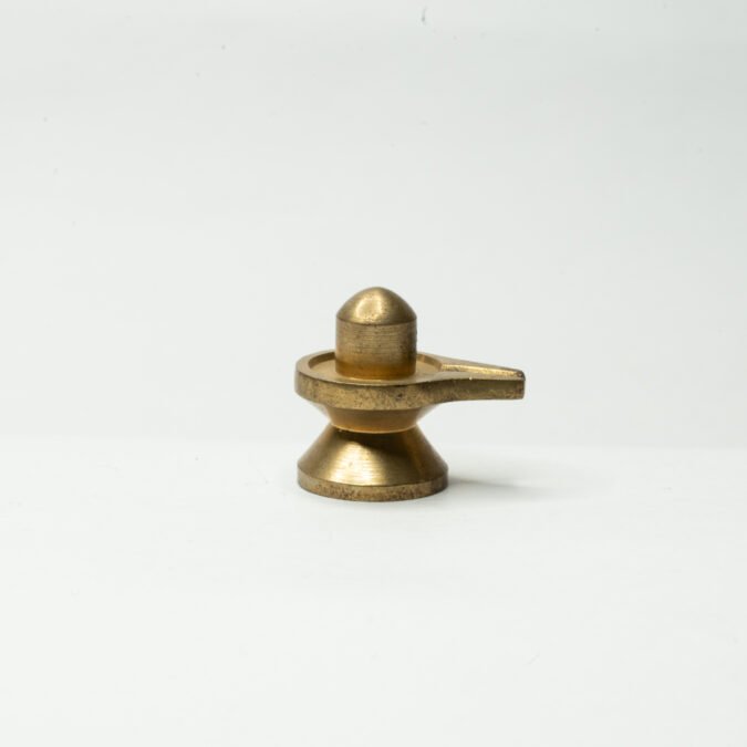 Golden shivling Natural Panchdhatu Shivling