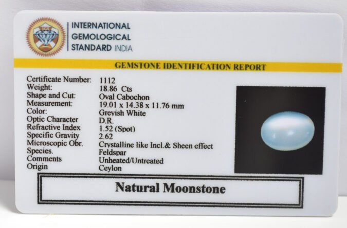 NMSG977 1 MOONSTONE 18.86 Ct.
