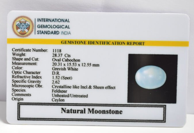 NMSG980 1 MOONSTONE 28.37 Ct.