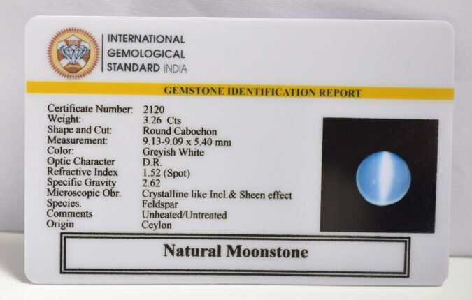 NMSG981 1 MOONSTONE 3.26 Ct.