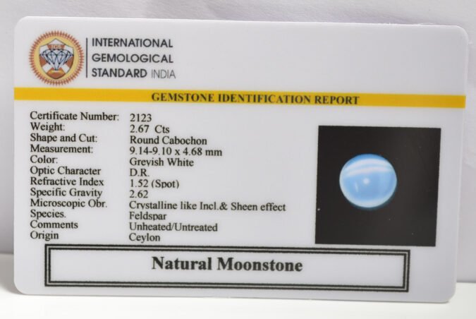 NMSG984 1 MOONSTONE 2.67 Ct.
