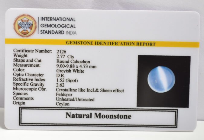 NMSG985 1 MOONSTONE 2.77 Ct.