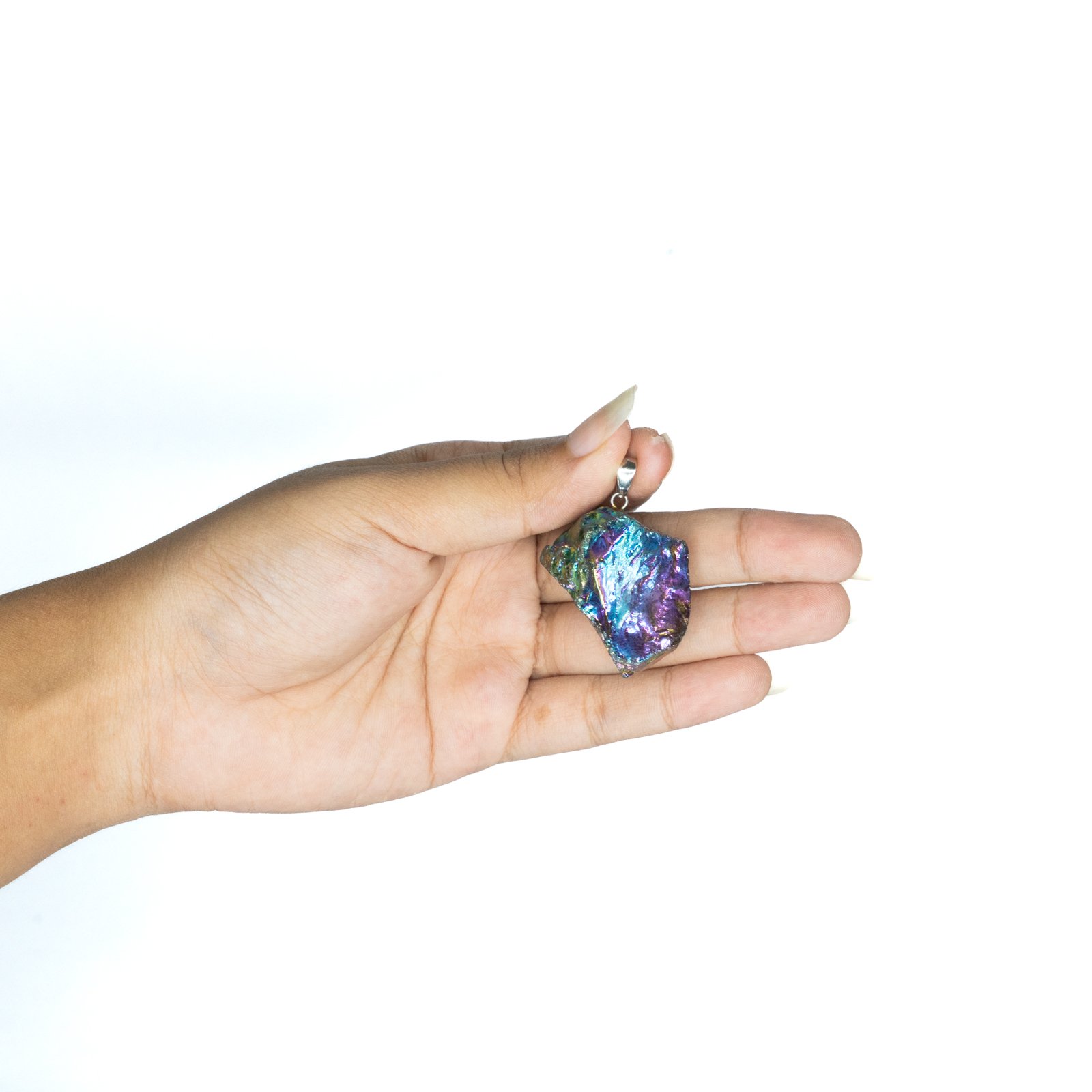 Natural aura obsidian Natural Aura Obsidian Pendant