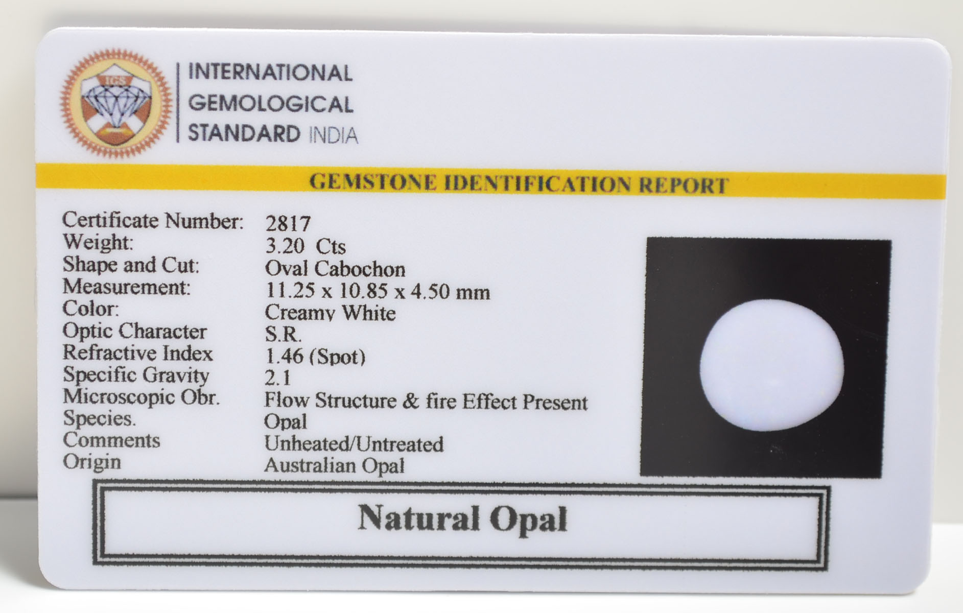 OPLG8885 2 OPAL 3.2 Ct.