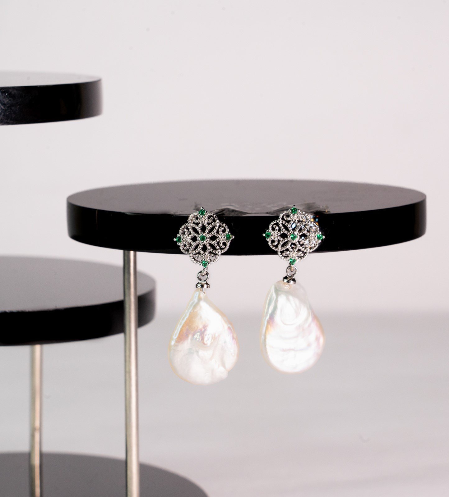 Pearl Earings 11 2 White Pearl Earring