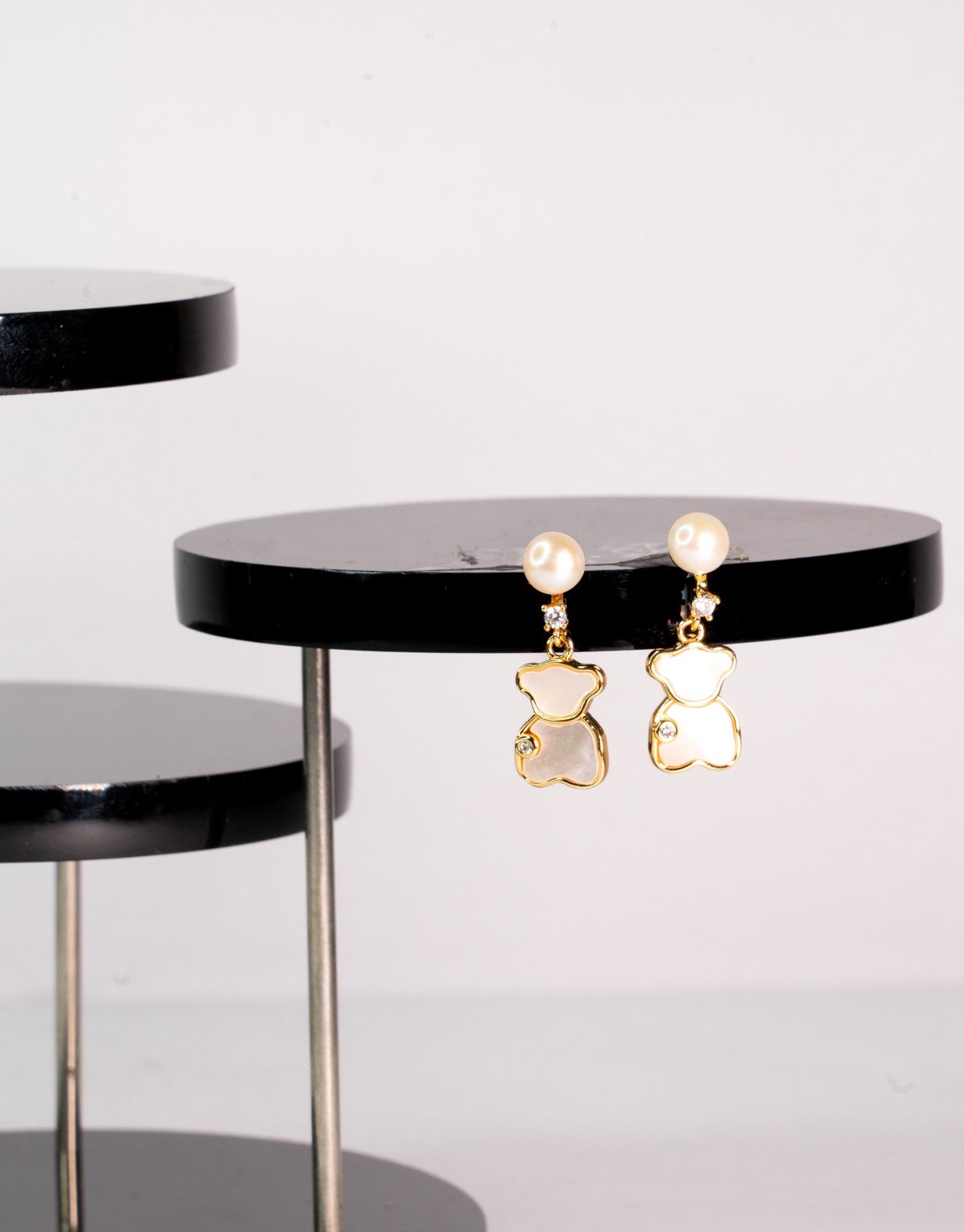 Pearl Earings 17 2 Teddy Shape Pearl Earring