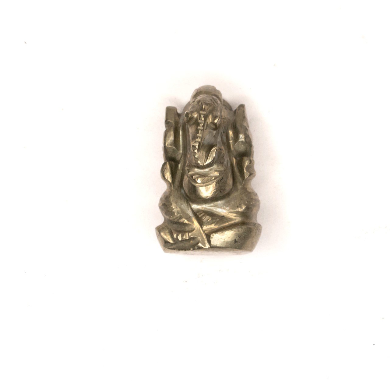 Pyrite ganesh Pyrite and Selenite Combo