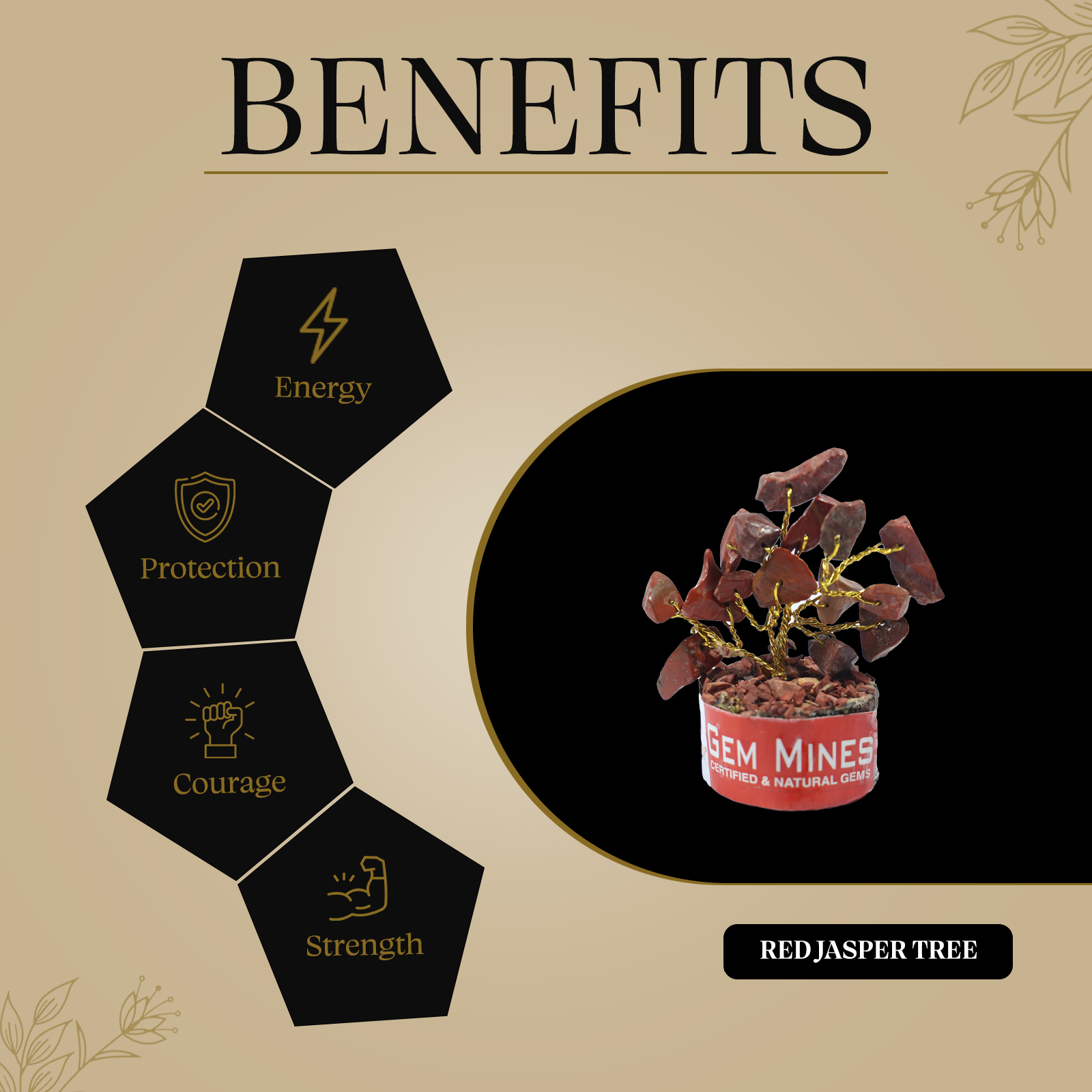 Red Jasper 1 Red Jasper Mini Tree