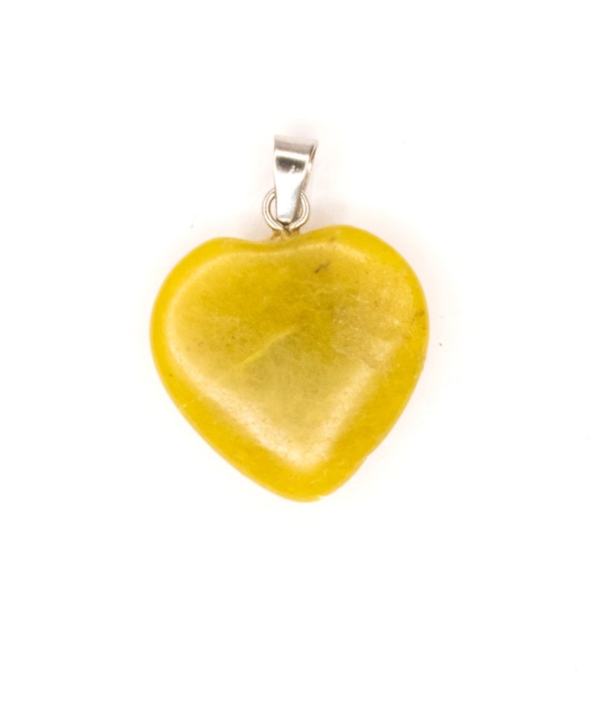 Cat's Eye Heart Pendant