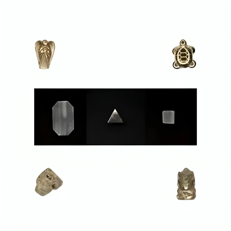 image 1 Pyrite and Selenite Combo