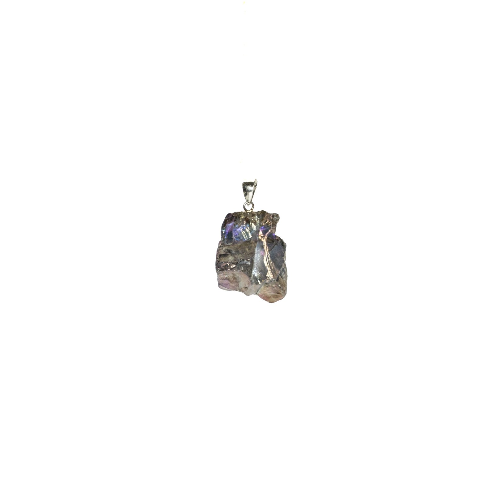 natural aura obsidian pendant 2 Natural Aura Obsidian Pendant