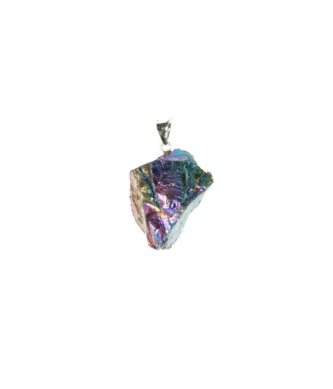 natural aura obsidian pendant 3 1 Natural Aura Obsidian Pendant