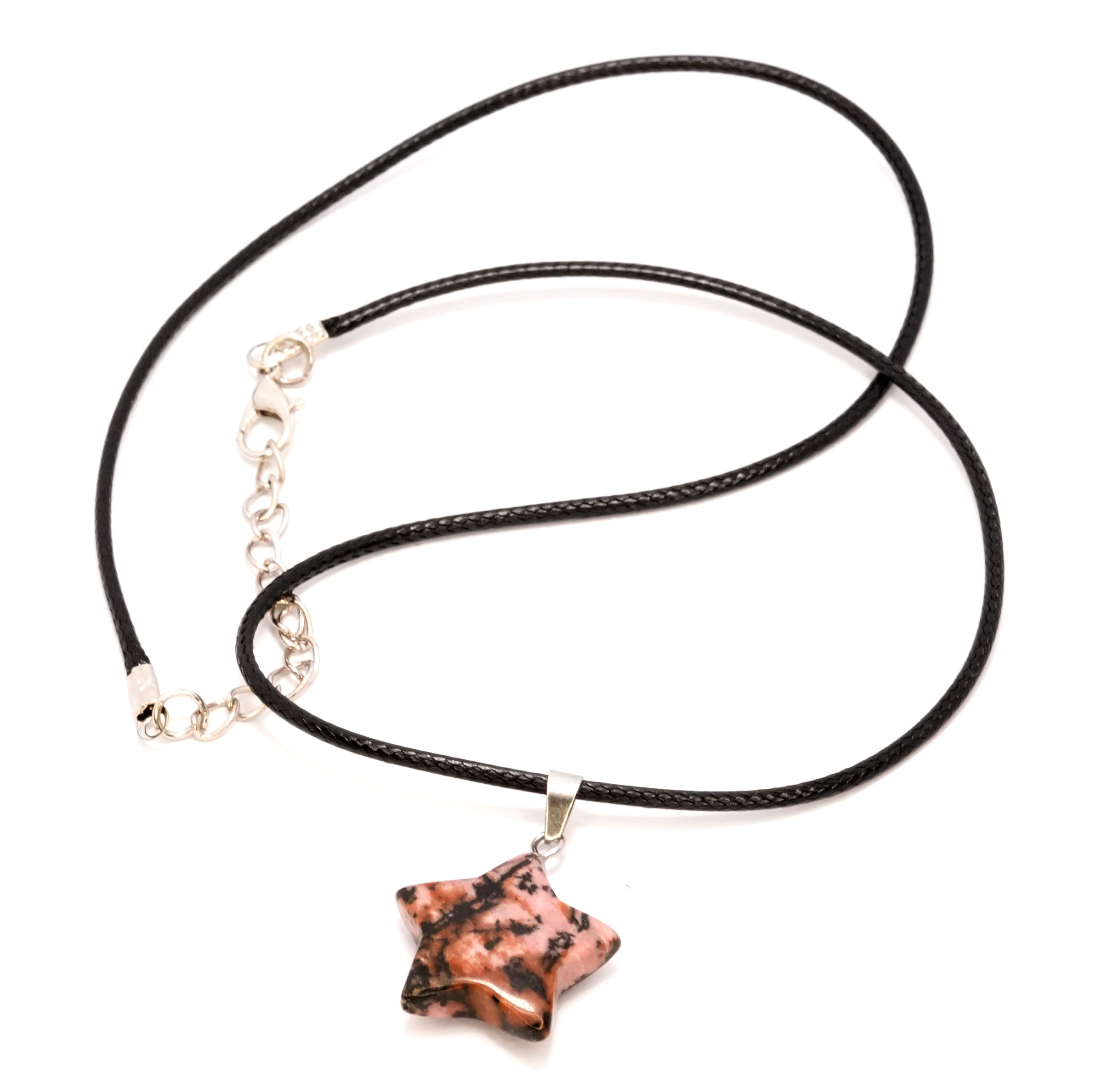 10 1 Rhodonite Star Pendant