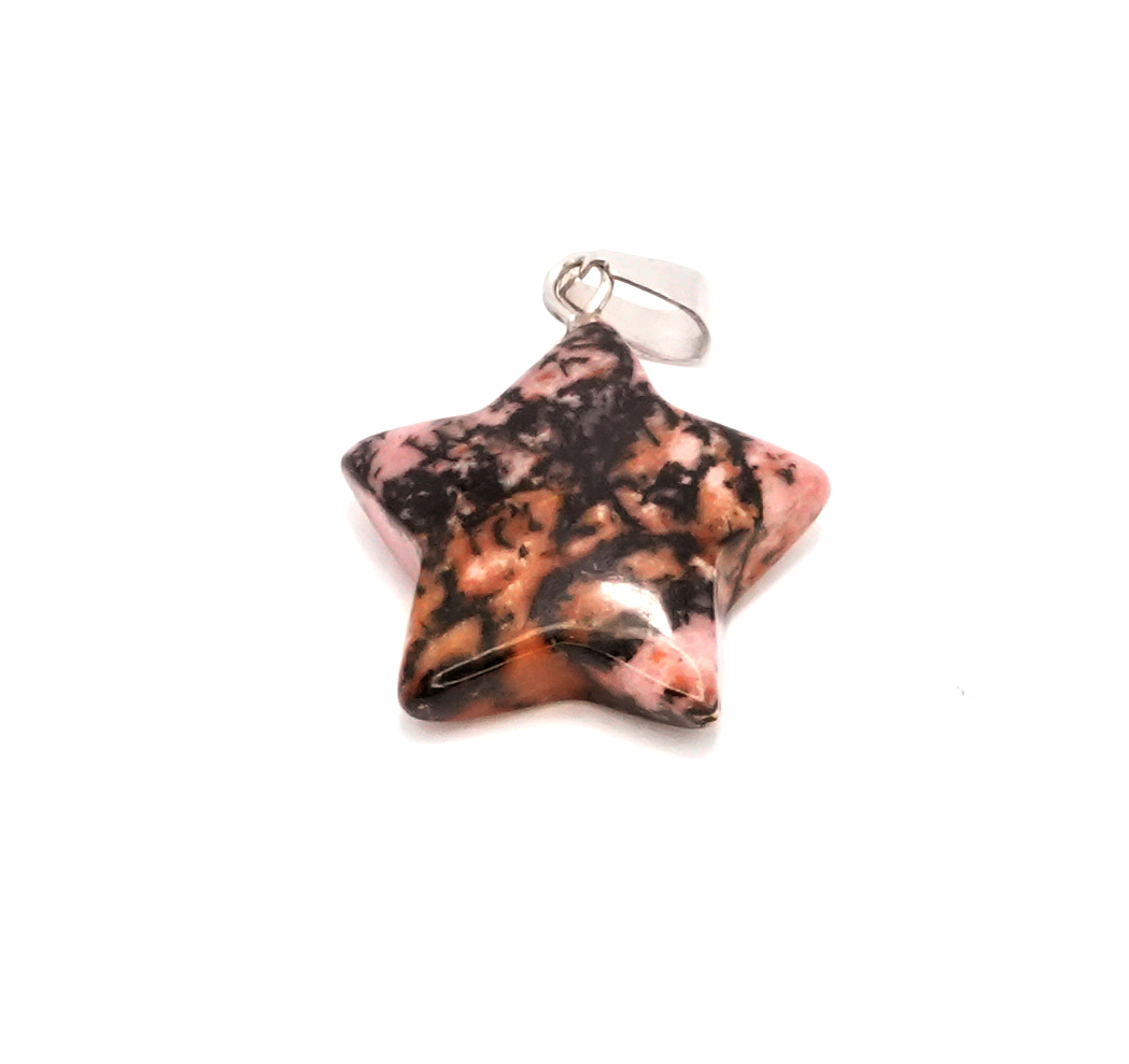 Rhodonite Star Pendant