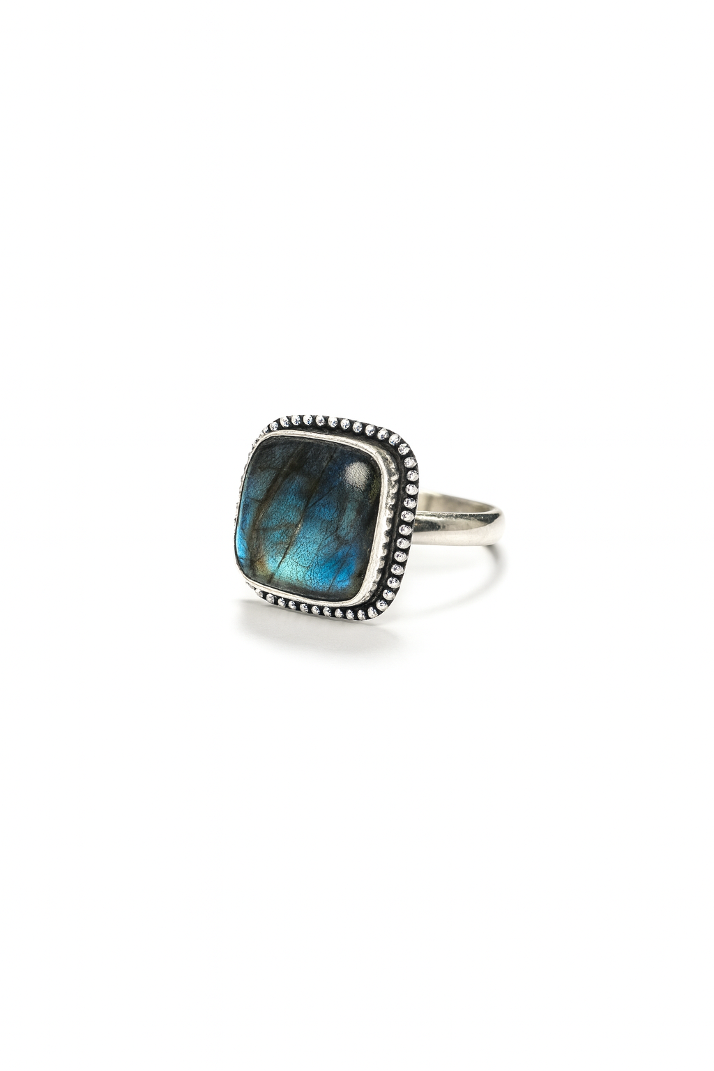 14 Natural Labradorite Ring
