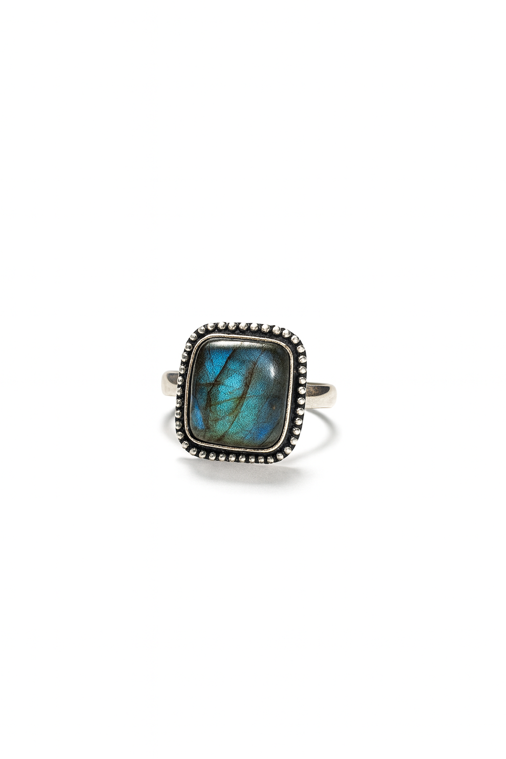 15 Natural Labradorite Ring