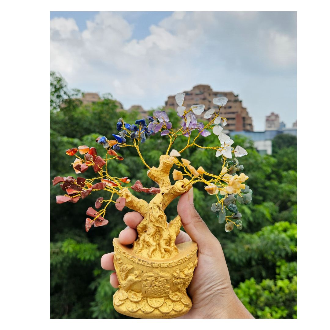 77 7 Chakra Tree Fengshui Base