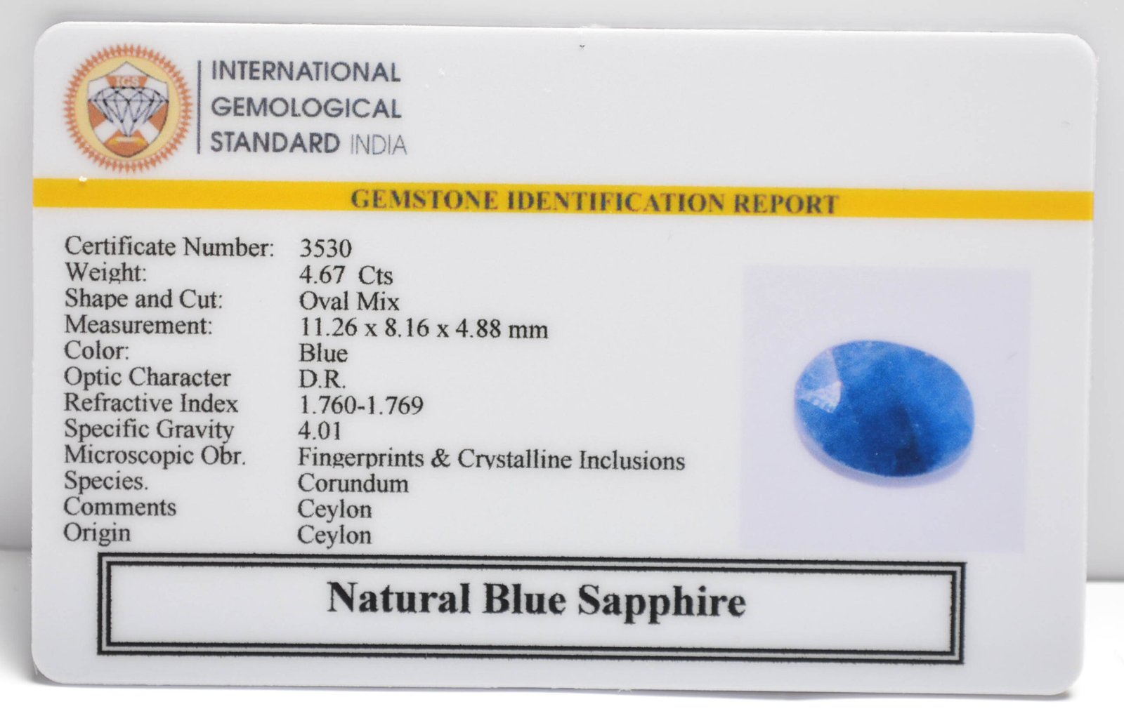 BSP14800 2 2 scaled BLUE SAPPHIRE 4.67 Ct.