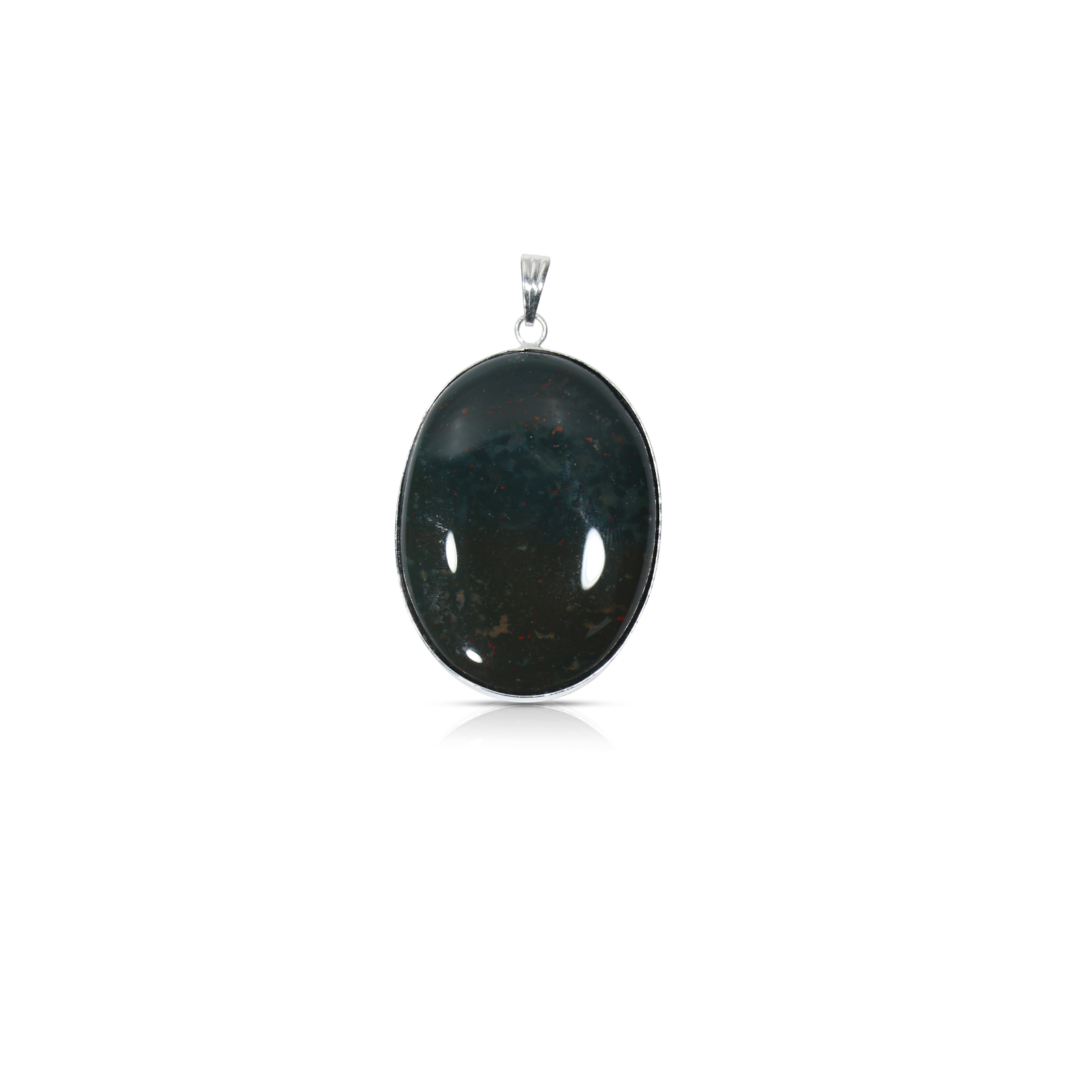 Natural Bloodstone pendant