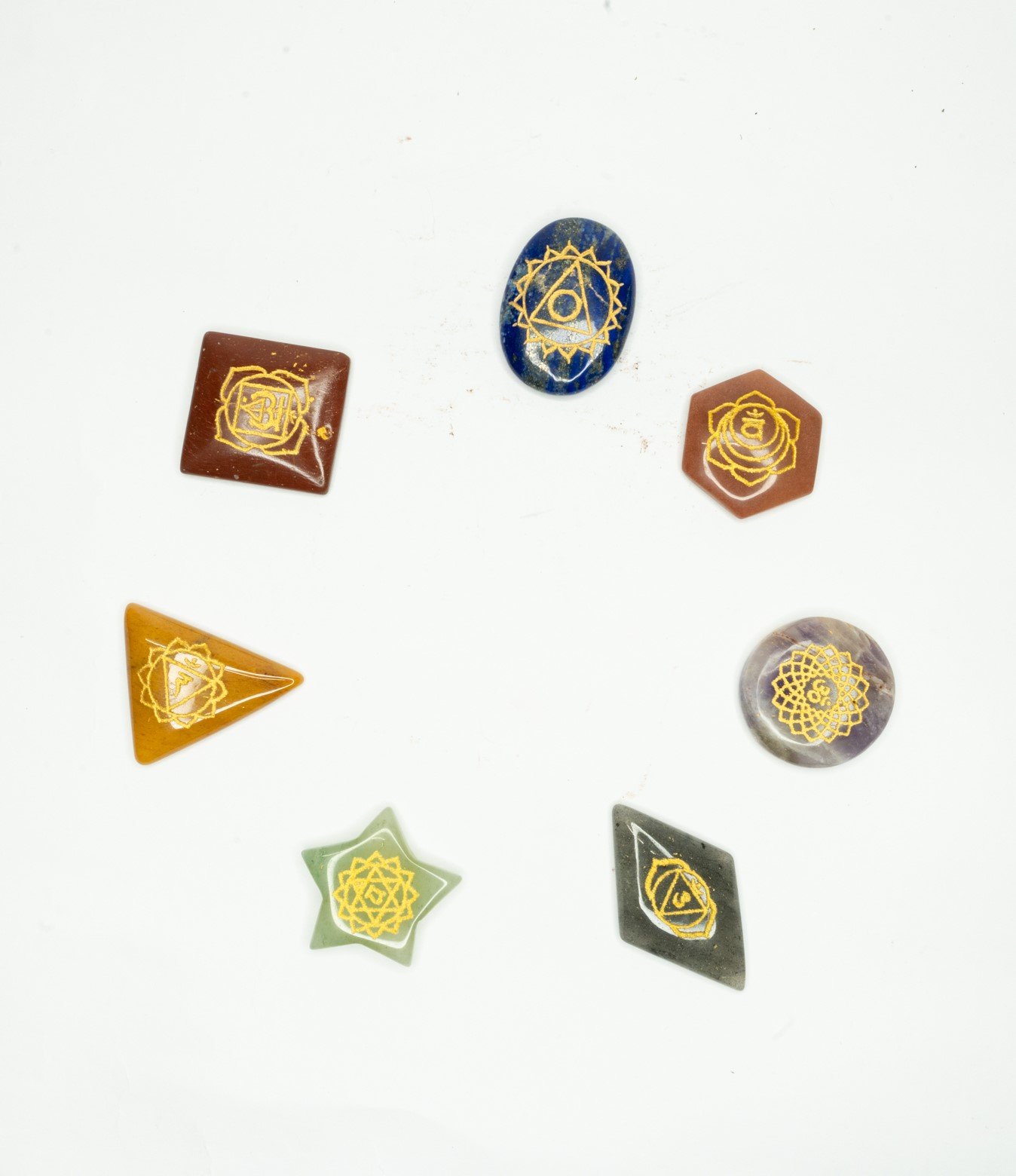 DSC05988 Seven Chakra Zibu coin Set