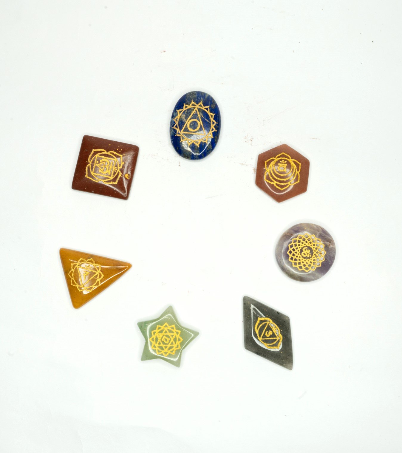DSC05989 Seven Chakra Zibu coin Set
