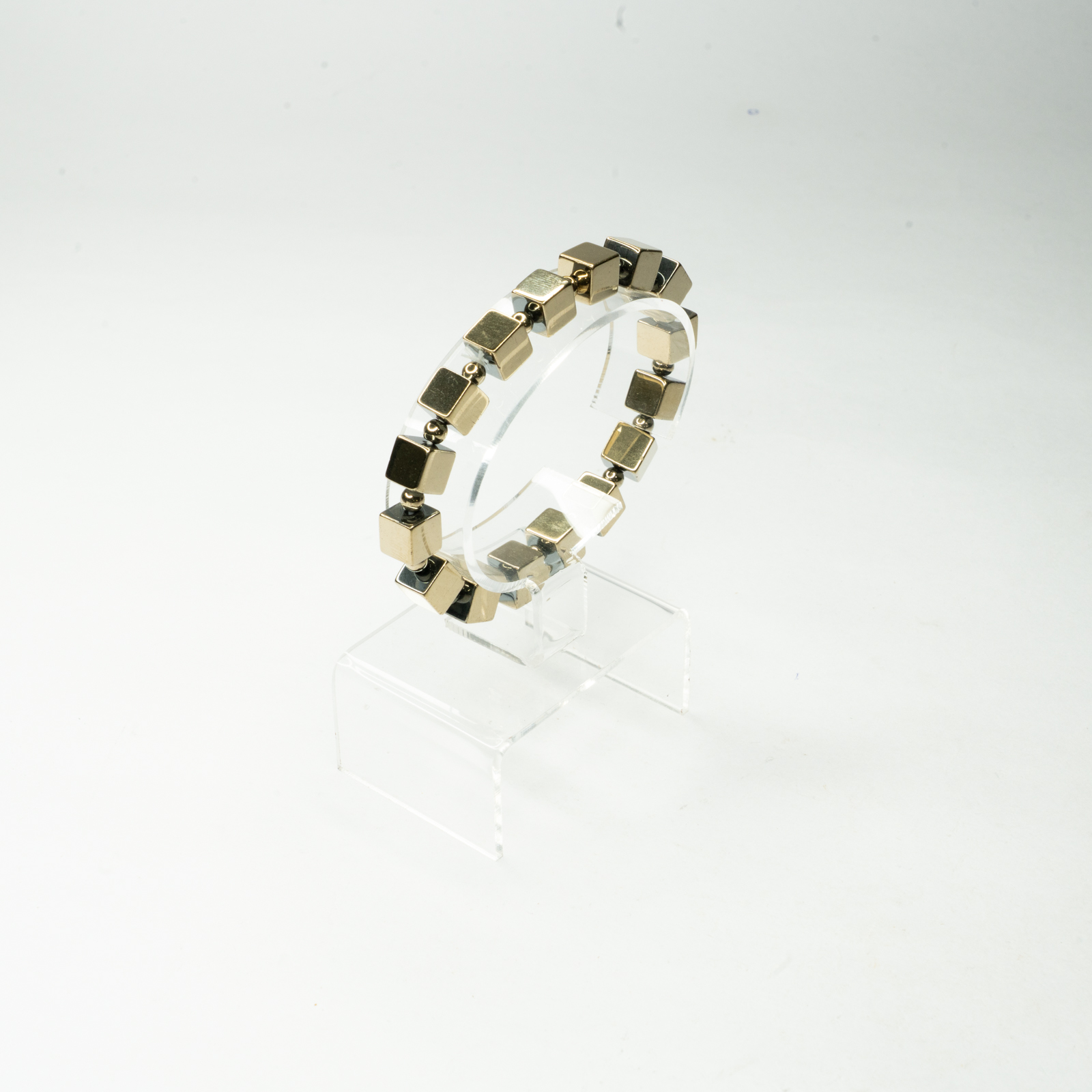 Golden Pyrite Bracelet 4 1 Golden Pyrite Bracelet