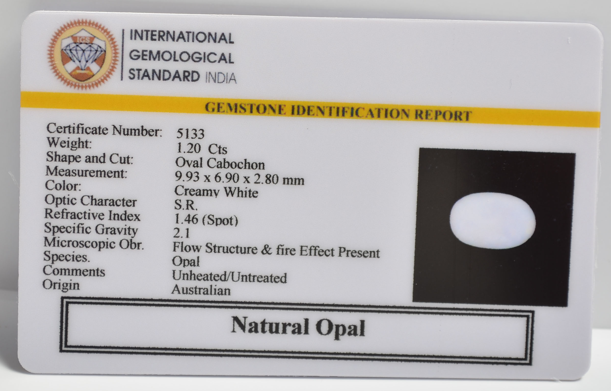 OPLG8941 2 1 OPAL 1.2 Ct.