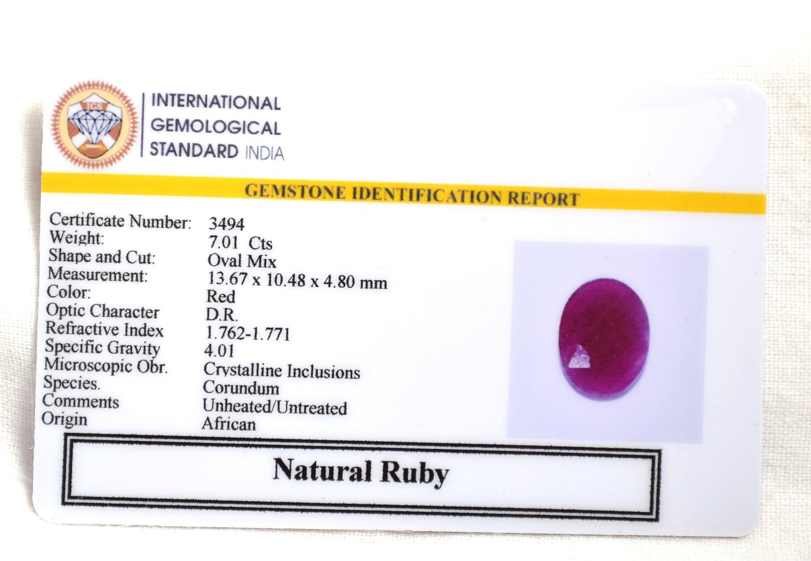 RUB8402 2 1 RUBY 7.01 Ct.