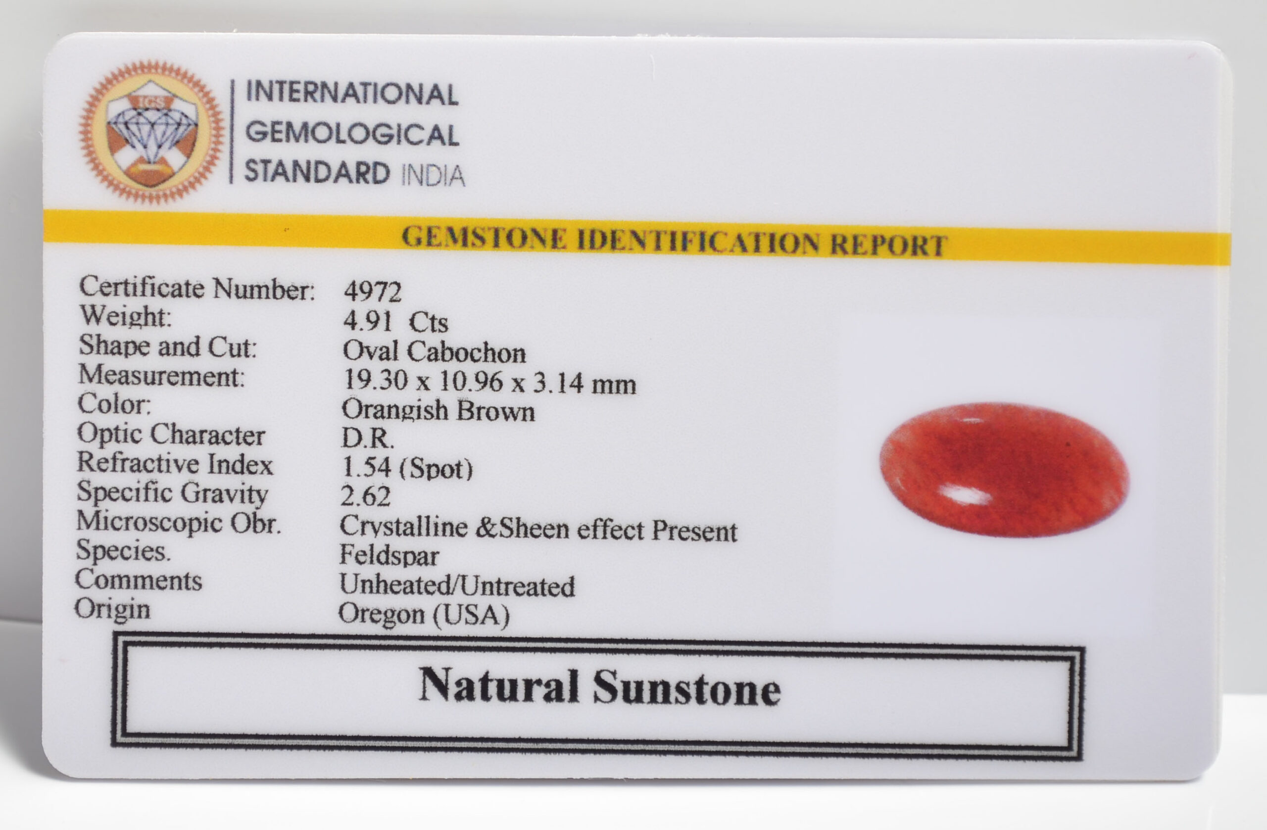 SUN170 2 1 scaled SUNSTONE 4.91 Ct.